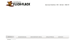 Desktop Screenshot of flick-flack.com
